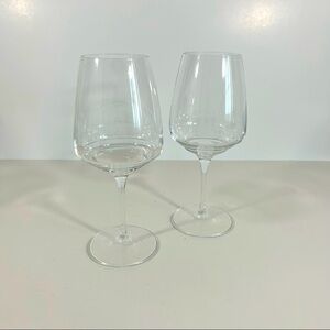 Luigi Bormioli Crystal Wine Glasses